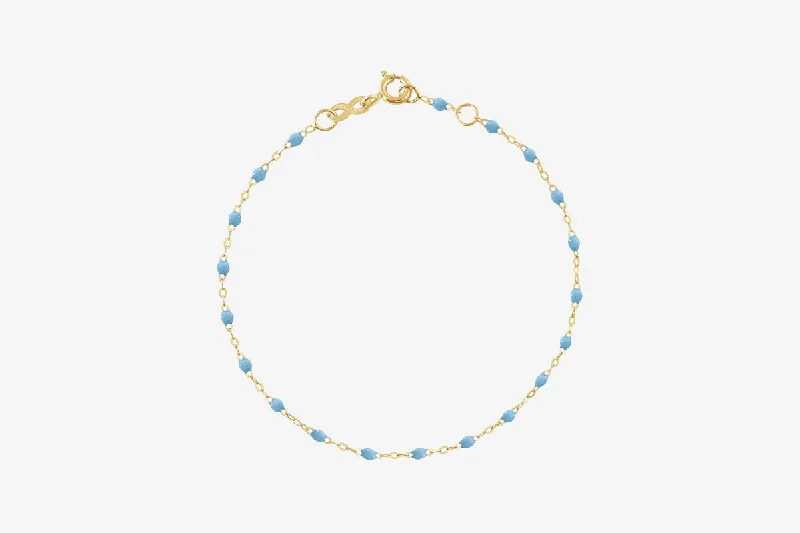 natural amethyst necklace Gigi Clozeau 18k Gold Classic Anklet