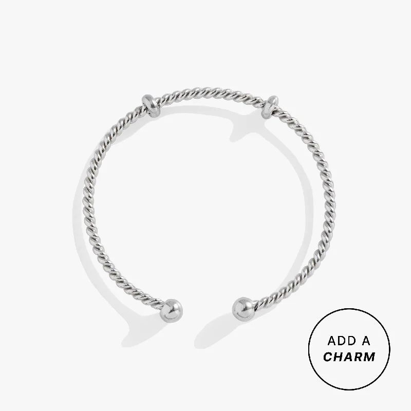 celestial lunar eclipse pendant French Rope Charm Bracelet Cuff