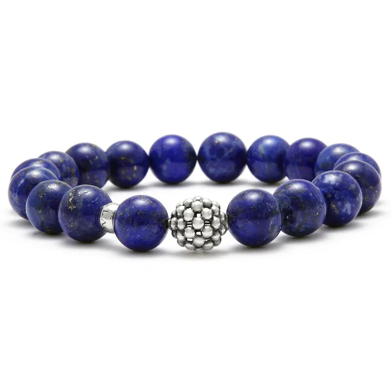 natural jade ring Maya Lapis Lazuli Bead Bracelet