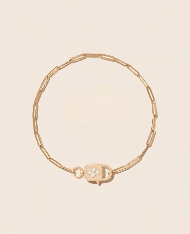 delicate angel wings necklace Pascale Monvoisin Louise Chain Bracelet