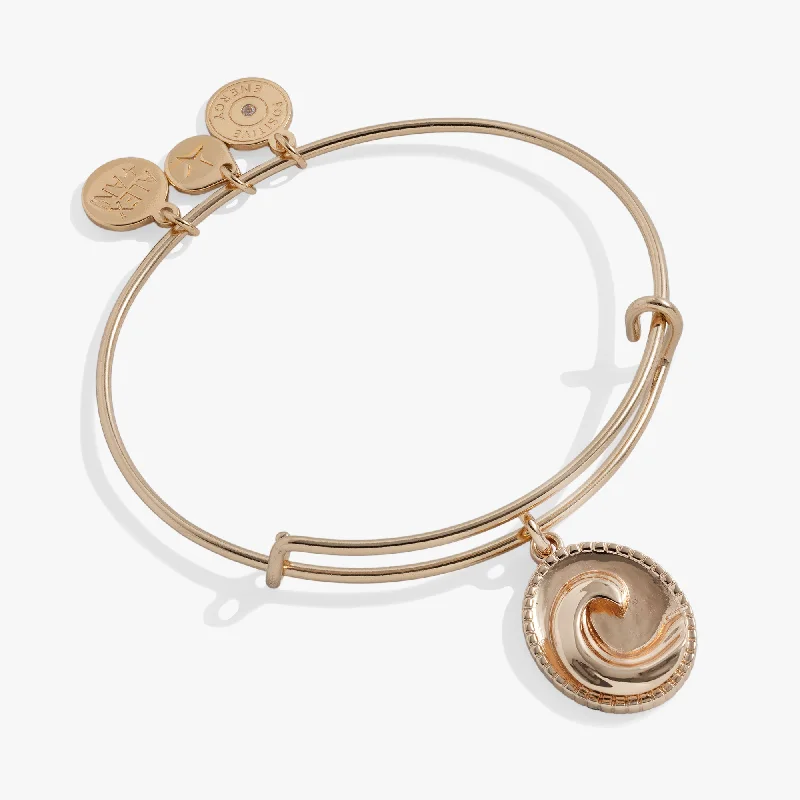 black diamond eternity band Roll With the Tides Charm Bangle