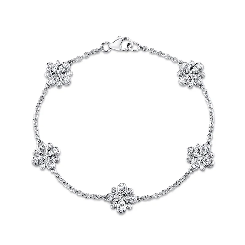 Scallop Jubilee 5 Cluster Bracelet