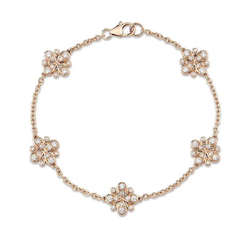 Scallop Jubilee 5 Cluster Bracelet