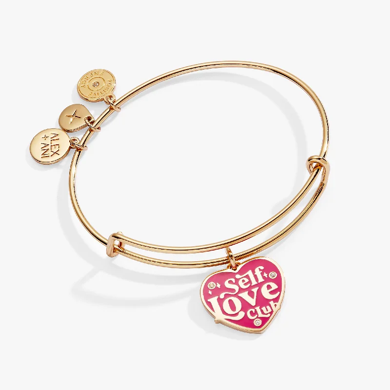 vintage lock and key necklace Self Love Charm Bangle