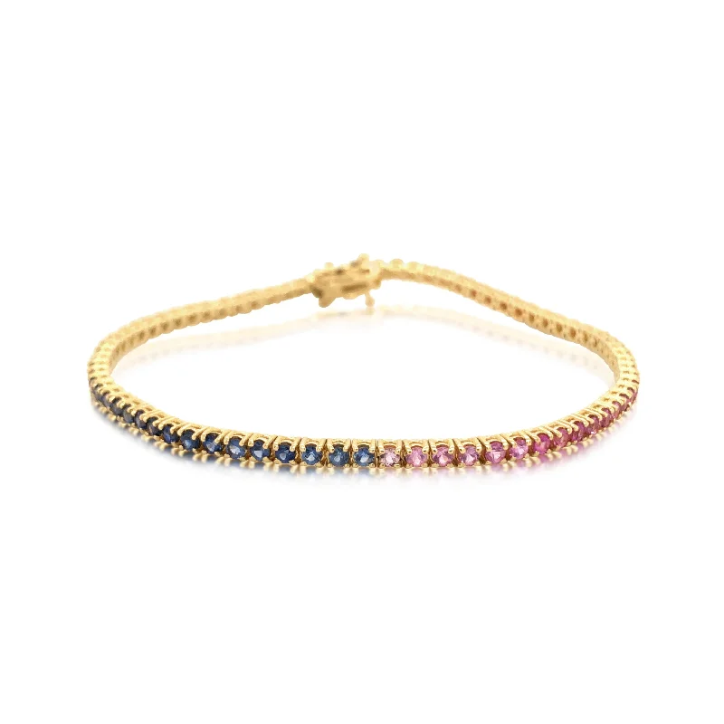 vintage filigree locket necklace Thin Rainbow Sapphire Tennis Bracelet