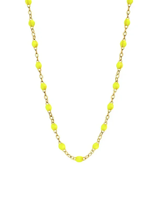 gothic claw ring men’s silver Classic Gigi Lime Yellow Gold Necklace