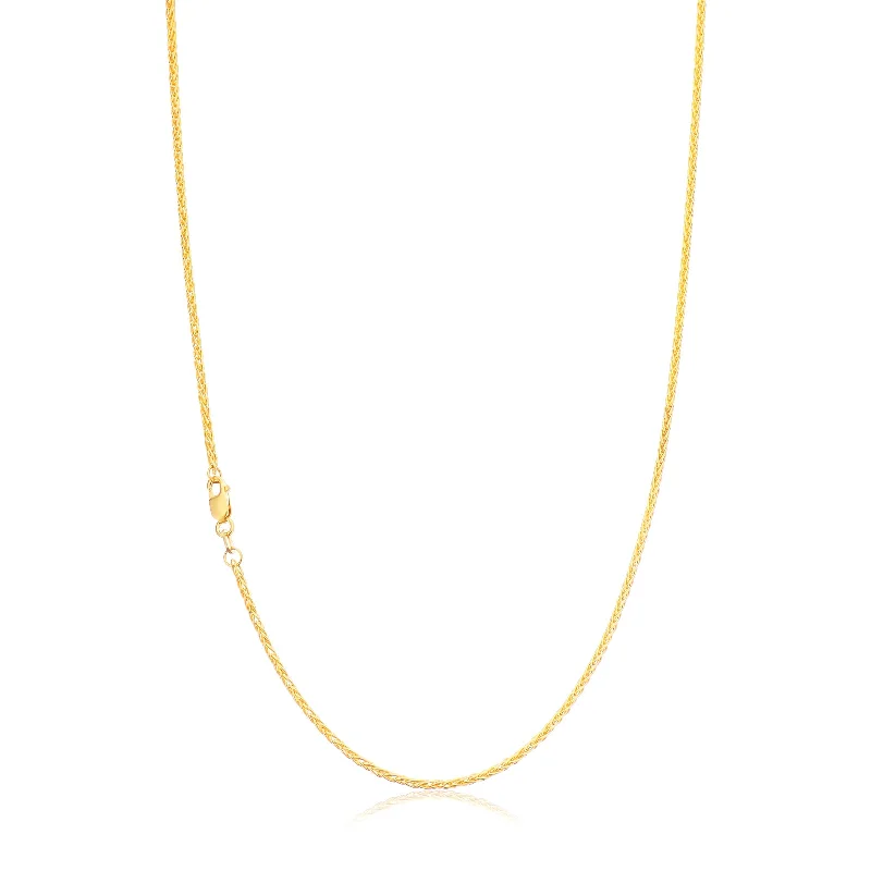 celestial star earrings stud 9ct Yellow Gold Silver Filled 50cm Foxtail Chain