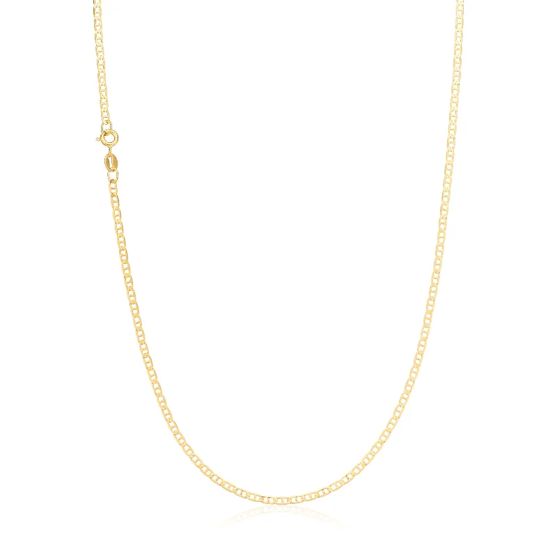 celestial constellation necklace silver 9ct Yellow Gold 50cm Anchor 60 Gauge Chain