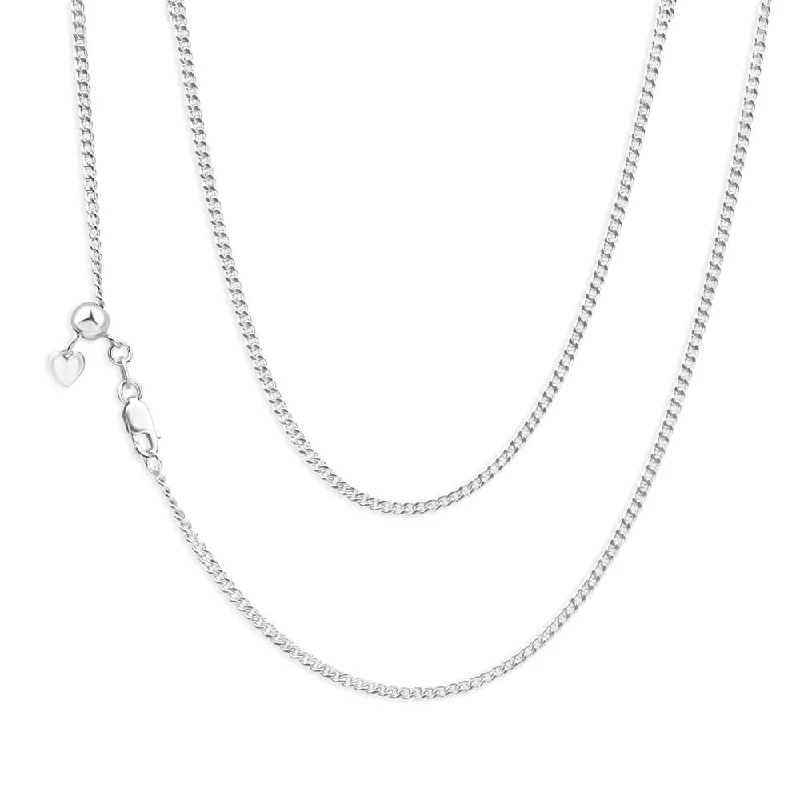 vintage turquoise pendant necklace 9ct White Gold Silver Filled 50 Gauge 45cm Curb Chain
