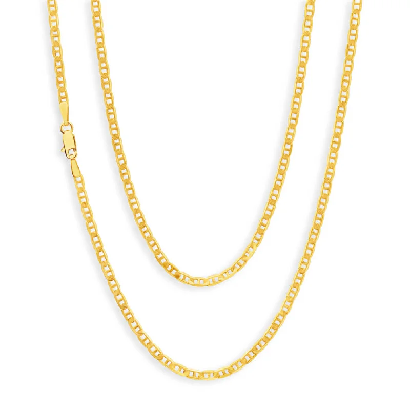 thin silver chain necklace 9ct Yellow Gold Gorgeous Anchor Chain