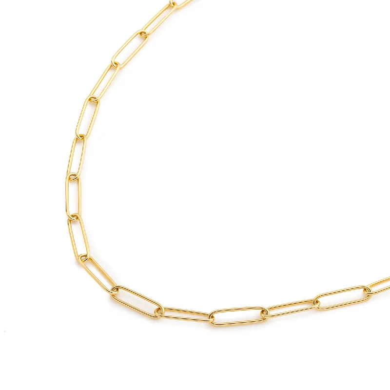 real citrine gemstone pendant 【Made-To-Order】18k "All About Basics" Clip Chain Necklace real citrine gemstone pendant 【Made-To-Order】18k "All About Basics" Clip Chain Necklace