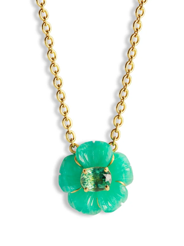handmade braided hemp bracelet Amazonite and Green Tourmaline Tropical Flower Yellow Gold Necklace handmade braided hemp bracelet Amazonite and Green Tourmaline Tropical Flower Yellow Gold Necklace