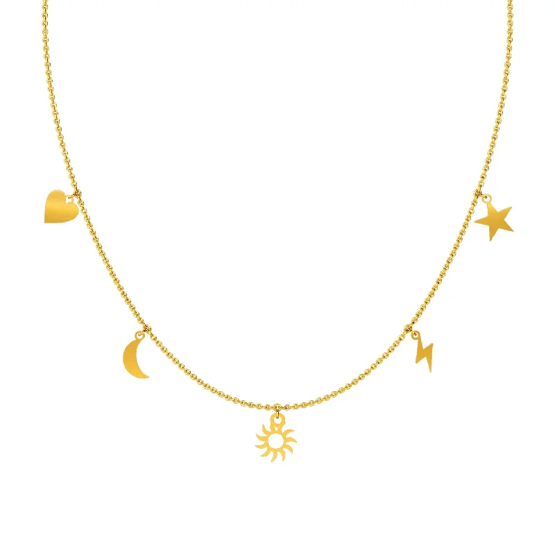 personalized couple rings Anipa Necklace