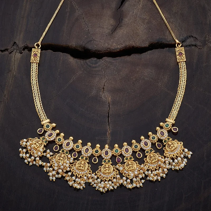 handmade gold nugget ring Antique Necklace 167979