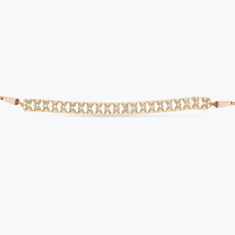 vintage gold engagement ring Anupa Gold Plated Silver Choker
