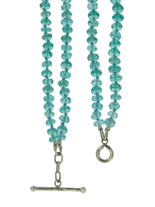 wide gold cuff bracelet Apatite Beaded Double Strand Platinum Necklace