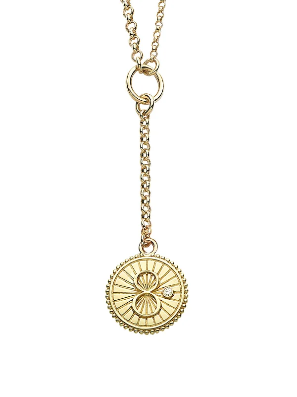 handcrafted crystal quartz ring Baby Karma Medallion On Small Mixed Belcher Necklace handcrafted crystal quartz ring Baby Karma Medallion On Small Mixed Belcher Necklace