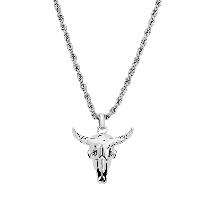 silver arrow pendant necklace Blaze Necklace