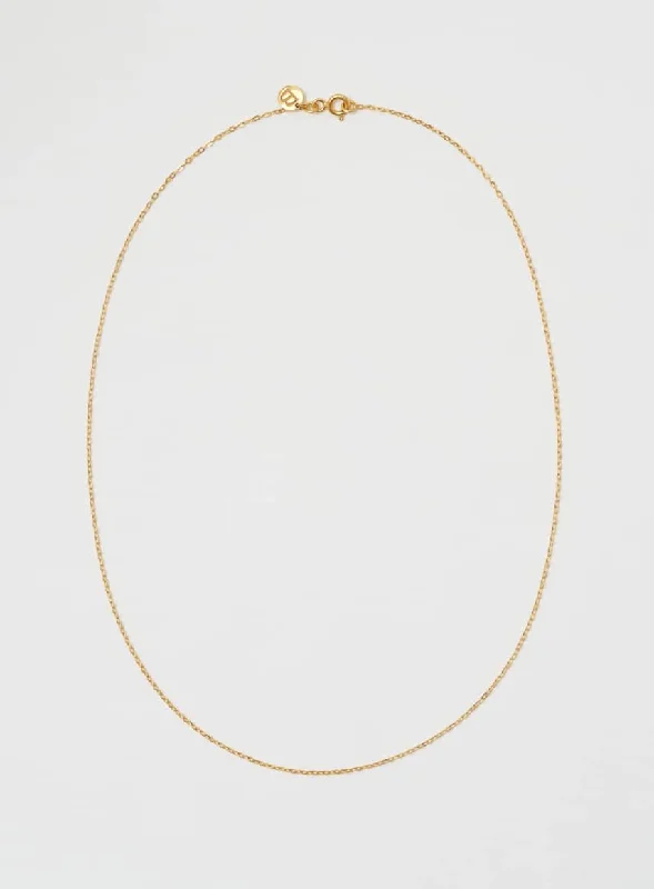 handmade wire-wrapped gemstone ring Thin 14K Gold Plated Necklace