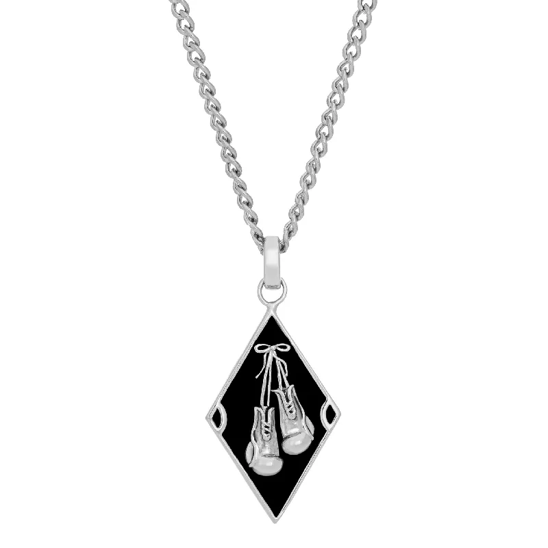 dainty birthstone ring for women Boxer Necklace