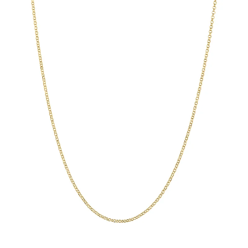 vintage citrine ring Whisper chain 18K Gold Plated Necklace