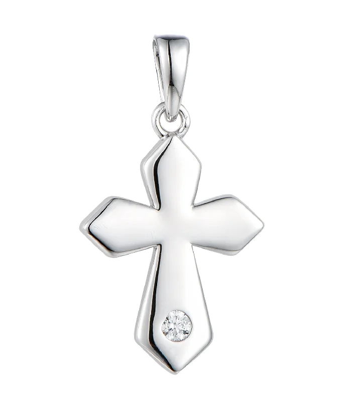silver dragon claw ring Casablanca Silver Cross Necklace