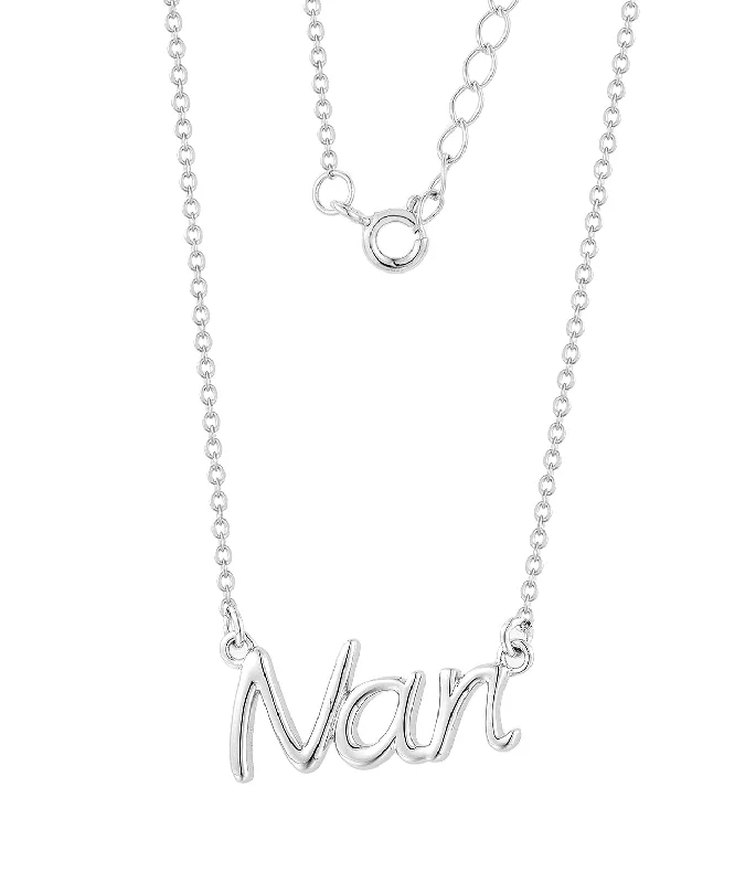 men’s silver ring with onyx Casablanca Family Ties Sterling Silver Necklace: Nan