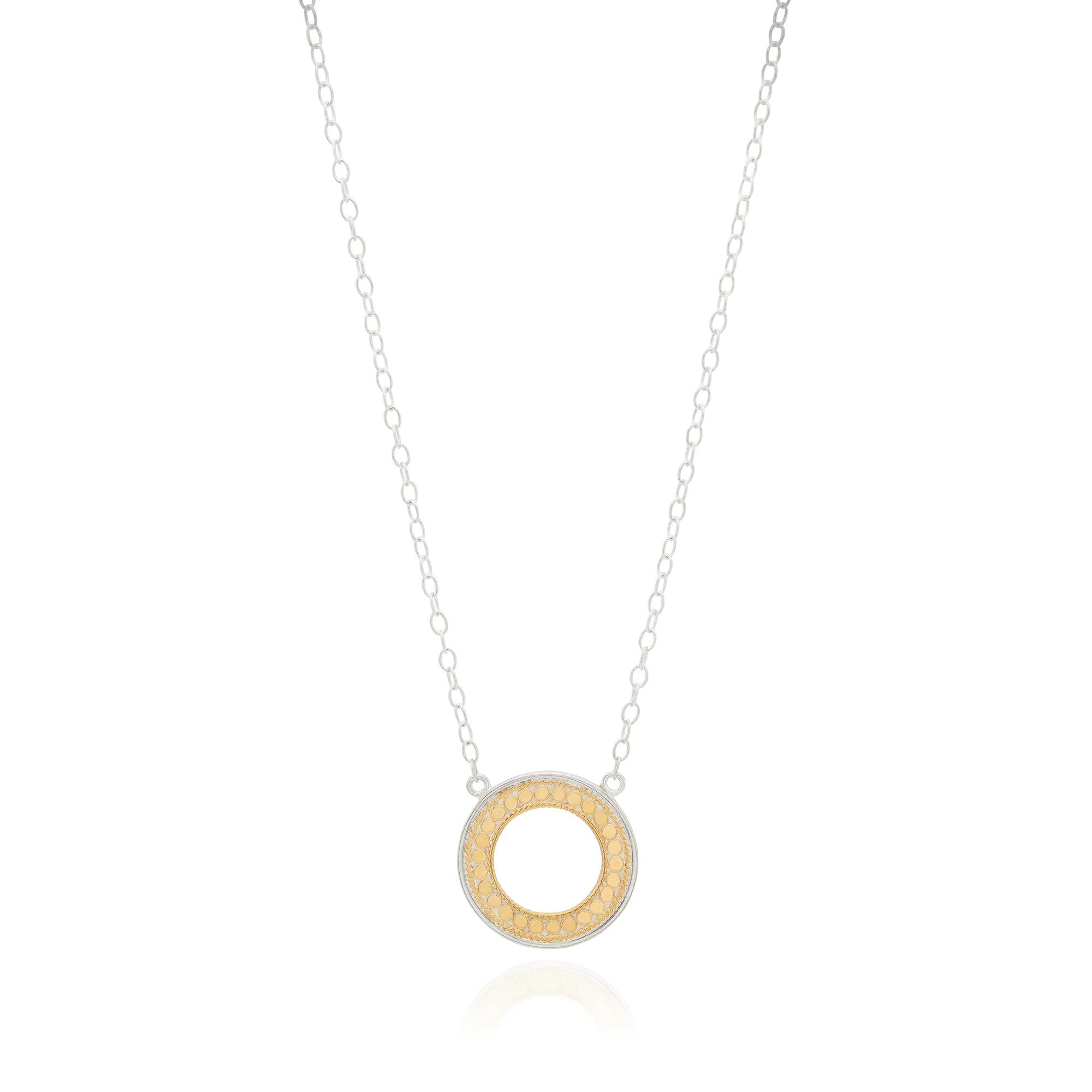 real ruby pendant necklace Classic Open Circle Necklace (Disc)