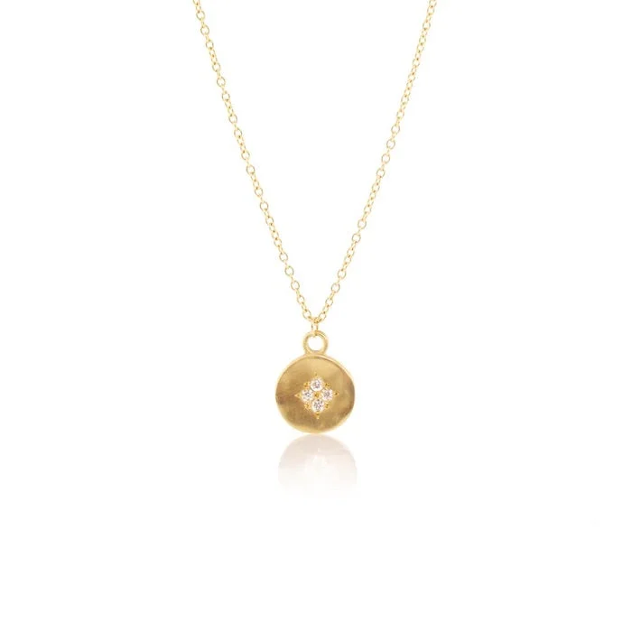 unique crystal bar necklace Diamond Four Star Wave Charm Necklace