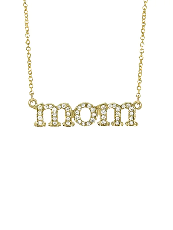 silver dragon claw ring Diamond Mom Yellow Gold Necklace