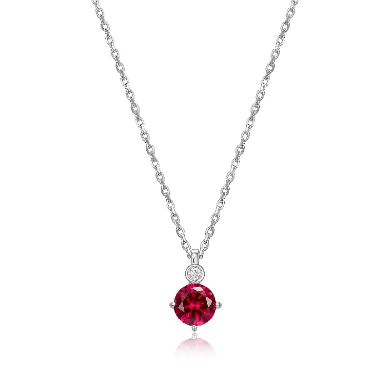 black tungsten wedding band for men Elle Lab Grown Diamond Sterling Silver Necklace: Ruby black tungsten wedding band for men Elle Lab Grown Diamond Sterling Silver Necklace: Ruby