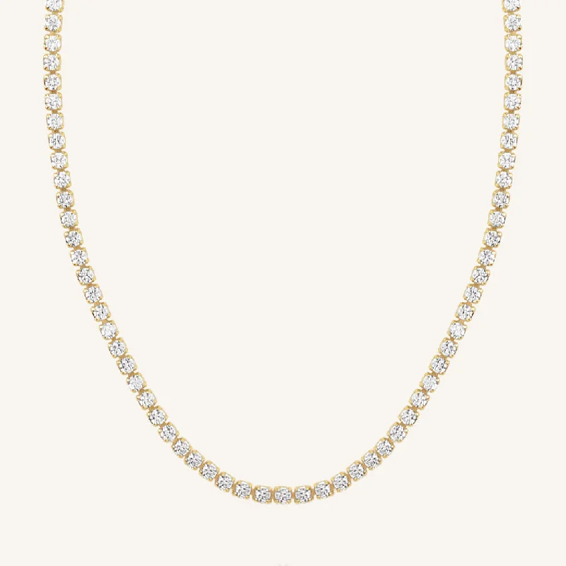 adjustable toe ring silver Elle Tennis Chain