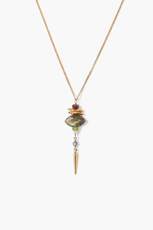 hammered gold signet ring Evil Eye Shaped Mixed Necklace