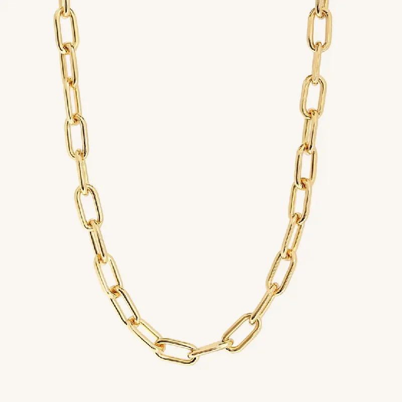 men’s rugged leather bracelet Farrah Chain