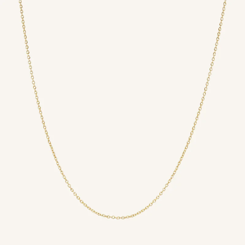 personalized initial ring stackable Franc Create Chain 50cm