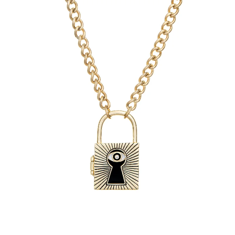 natural crystal pendant necklace Gateway Necklace