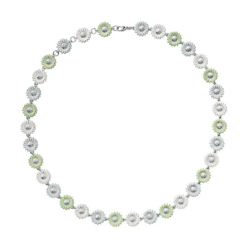 silver infinity knot ring Daisy x Stine Goya Small Silver Necklace