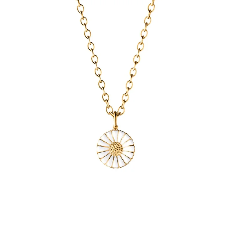 star-shaped cartilage stud earrings Daisy 18 mm Gold Plated Necklace