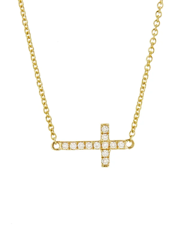 minimalist silver stacking bangles Small Sideways Diamond Cross Yellow Gold Necklace minimalist silver stacking bangles Small Sideways Diamond Cross Yellow Gold Necklace