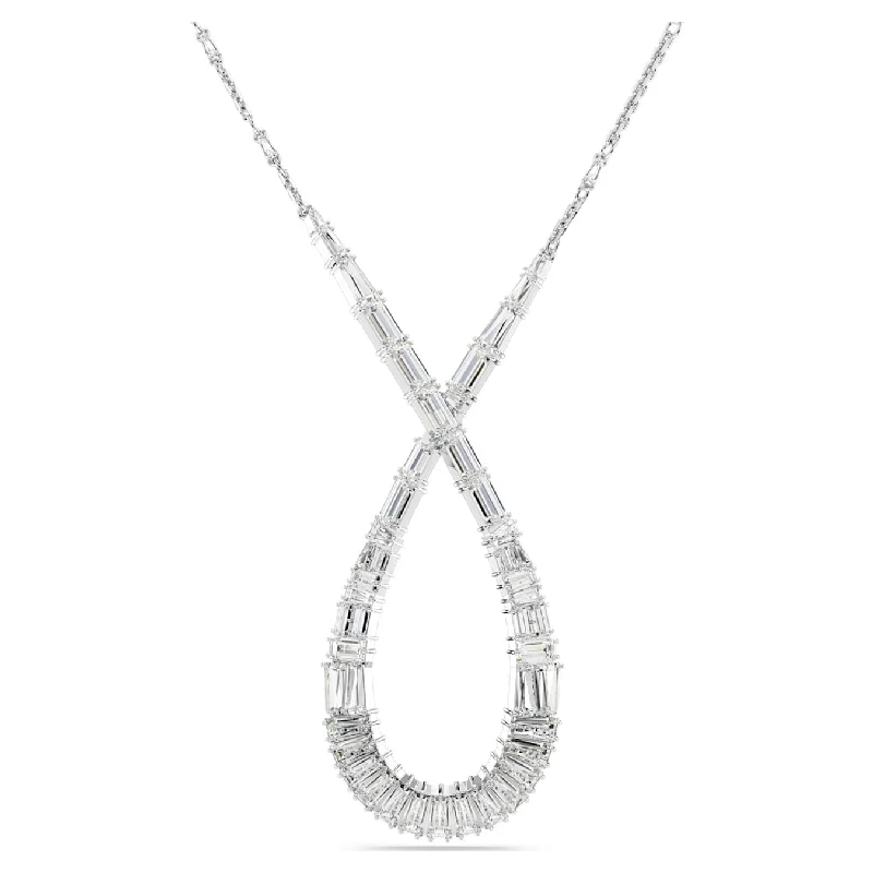 gemstone stacking rings colorful Swarovski Hyperbola Necklace