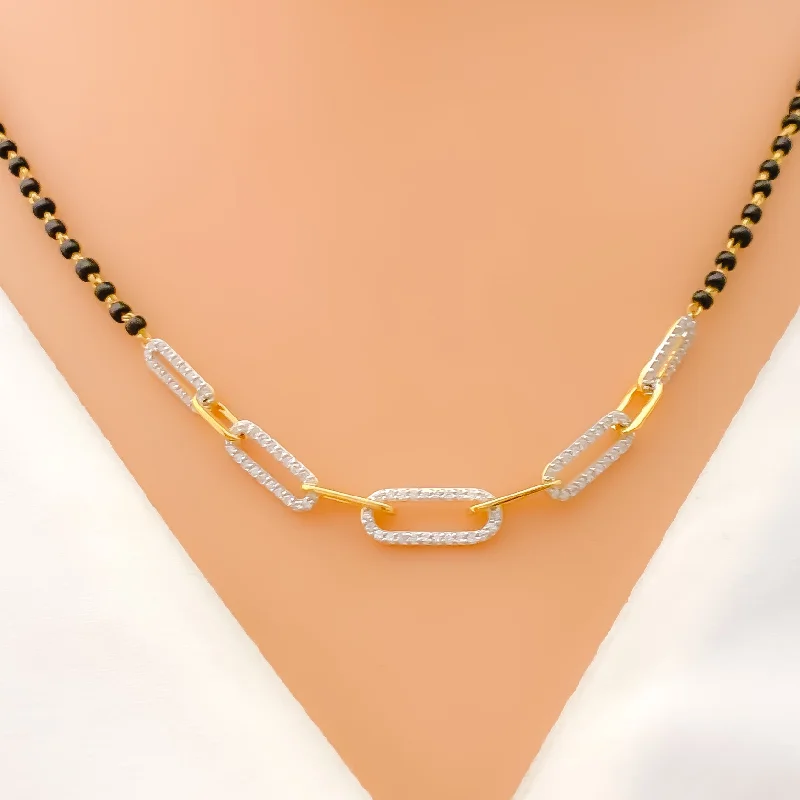 Iconic Upscale Diamond + 18k Gold Mangal Sutra