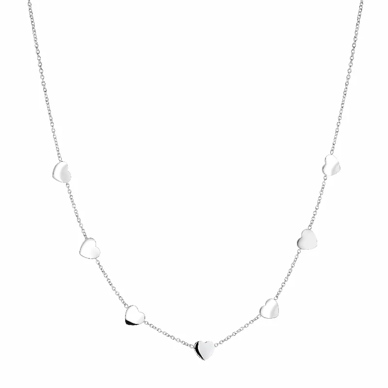 celestial lunar eclipse pendant Italgem Stainless Steel Fine Heart Necklace