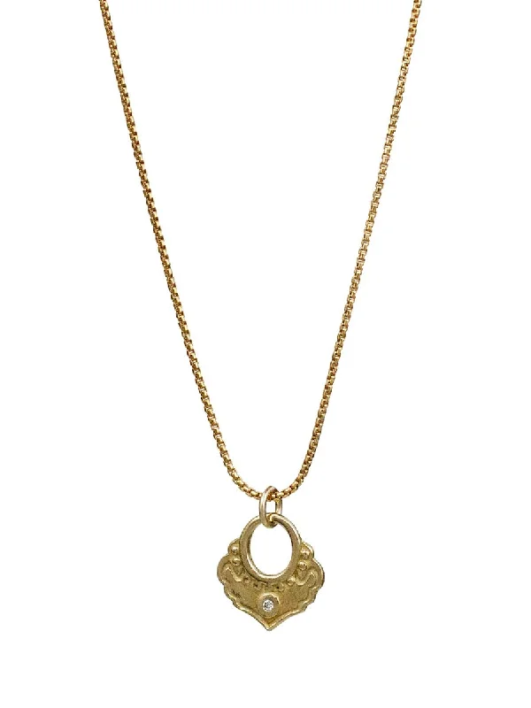 men’s tungsten carbide ring Karma Necklace