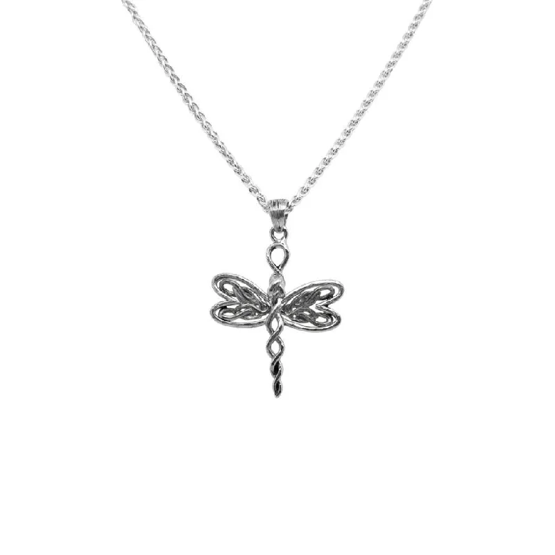 men’s braided leather bracelet Keith Jack Dragonfly Necklace
