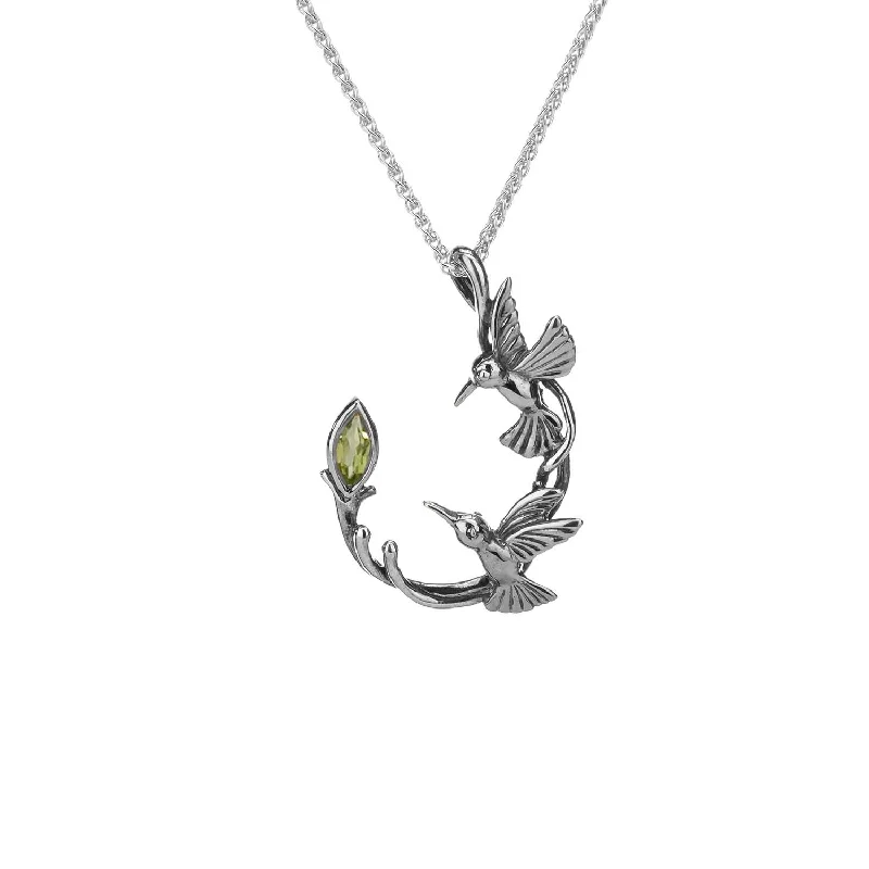 gold choker necklace simple Keith Jack Silver Double Hummingbird Necklace: Peridot gold choker necklace simple Keith Jack Silver Double Hummingbird Necklace: Peridot