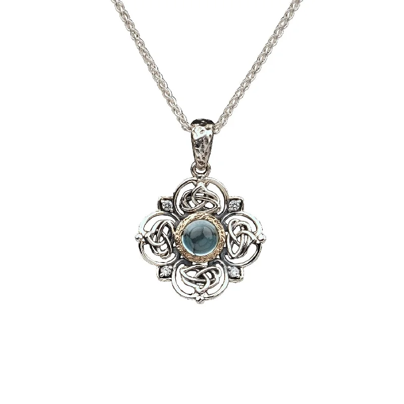 gold engagement ring vintage Keith Jack Two-Tone Celestial Small Necklace