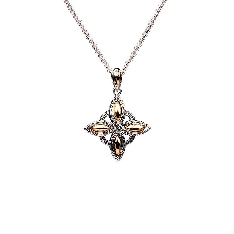 delicate gold band ring Keith Jack Two-Tone Reversible Star Necklace