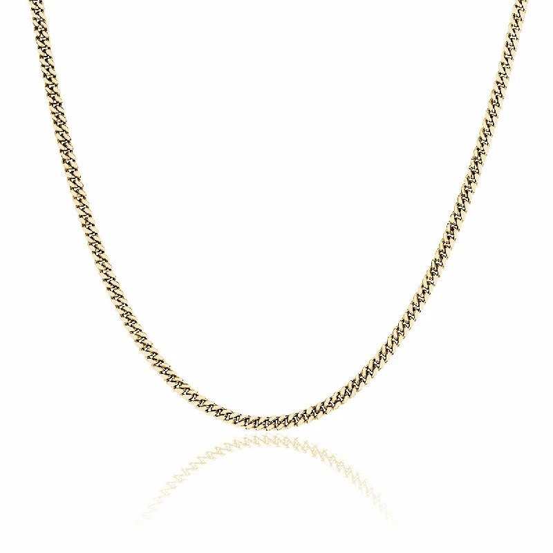 solid gold stacking rings set Large Queen Cuban Choker