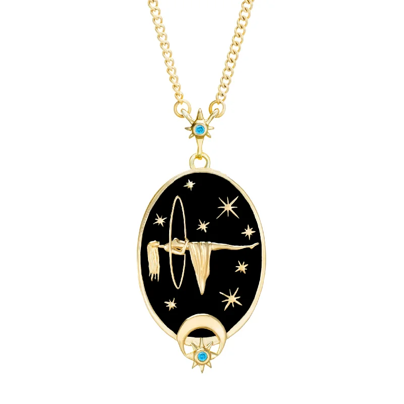 wedding band with diamonds Levitation Necklace