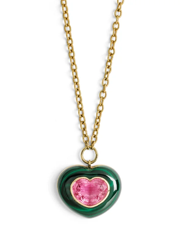 star-shaped cartilage stud earrings Malachite & Pink Tourmaline Lollipop Yellow Gold Pendant Necklace star-shaped cartilage stud earrings Malachite & Pink Tourmaline Lollipop Yellow Gold Pendant Necklace